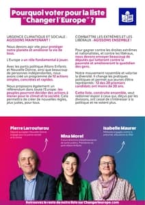 Profession de foi (Facile À Lire et à Comprendre) de la liste Changer l'Europe - Elections Européennes 2024 page 2