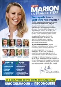 Profession de foi de la liste La France fière - Elections Européennes 2024 page 2