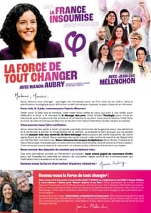 Profession de foi de la liste La France insoumise Union populaire - Elections Européennes 2024 page 2