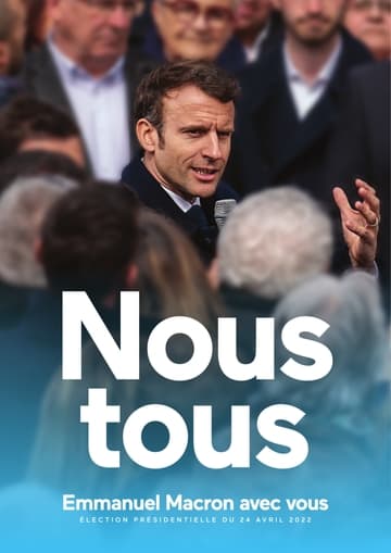 Profession de foi d'Emmanuel Macron au second tour de l'élection présidentielle 2022