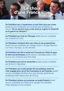Profession de foi d'Emmanuel Macron au second tour de l'élection présidentielle 2022 page 3