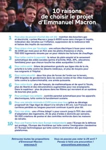 Profession de foi d'Emmanuel Macron au second tour de l'élection présidentielle 2022 page 4
