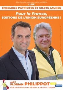 Profession Foi Ensemble Patriotes Et Gilets Jaunes Elections Européennes 2019 page 1