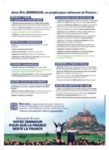 Profession de foi d'Éric Zemmour au premier tour de l'élection présidentielle 2022 page 4