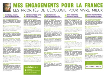 Profession de foi d'Eva Joly au premier tour de l'élection présidentielle 2012 page 2