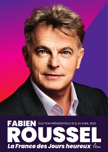 Profession de foi de Fabien Roussel au premier tour de l'élection présidentielle 2022