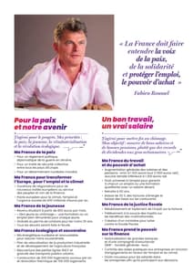 Profession de foi de Fabien Roussel au premier tour de l'élection présidentielle 2022 page 2