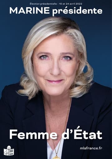 Profession de foi (Facile À Lire et à Comprendre) de Marine Le Pen au premier tour de l'élection présidentielle 2022