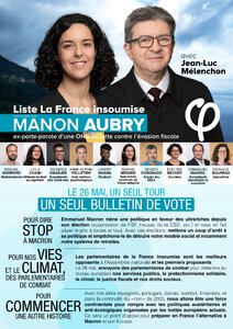 Profession Foi La France Insoumise - Elections Européennes 2019 page 1