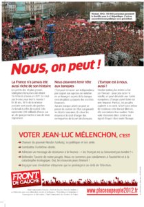 Profession de foi de Jean-Luc Mélenchon au premier tour de l'élection présidentielle 2012 page 4