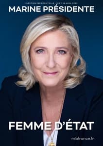 Profession de foi de Marine Le Pen au premier tour de l'élection présidentielle 2022 page 1