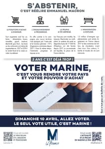 Profession de foi de Marine Le Pen au premier tour de l'élection présidentielle 2022 page 4
