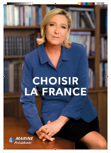 Profession de foi de Marine Le Pen au second tour de l'élection présidentielle 2017