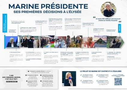 Profession de foi de Marine Le Pen au second tour de l'élection présidentielle 2022 page 2