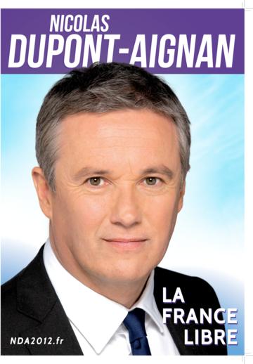 Profession de foi de Nicolas Dupont-Aignan au premier tour de l'élection présidentielle 2012