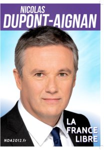 Profession de foi de Nicolas Dupont-Aignan au premier tour de l'élection présidentielle 2012 page 1