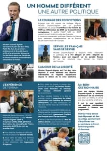 Profession de foi de Nicolas Dupont-Aignan au premier tour de l'élection présidentielle 2022 page 3