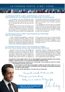 Profession de foi de Nicolas Sarkozy au premier tour de l'élection présidentielle 2012 page 4