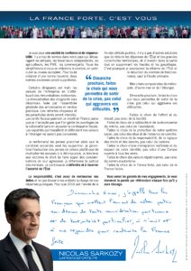 Profession de foi de Nicolas Sarkozy au second tour de l'élection présidentielle 2012 page 4