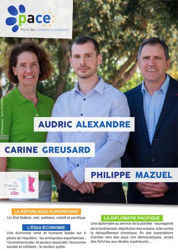 Profession Foi Parti Des Citoyens Européens - Elections Européennes 2019