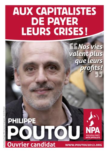Profession de foi de Philippe Poutou au premier tour de l'élection présidentielle 2012