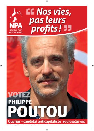 Profession de foi de Philippe Poutou au premier tour de l'élection présidentielle 2017