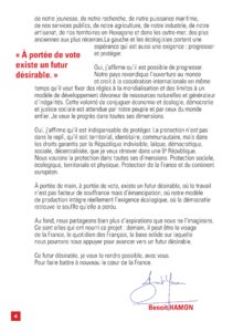 Programme de Benoît Hamon à l'élection présidentielle 2017 page 4