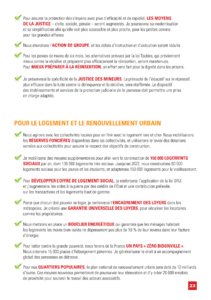 Programme de Benoît Hamon à l'élection présidentielle 2017 page 23