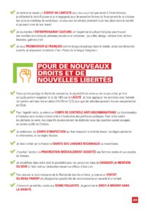 Programme de Benoît Hamon à l'élection présidentielle 2017 page 29