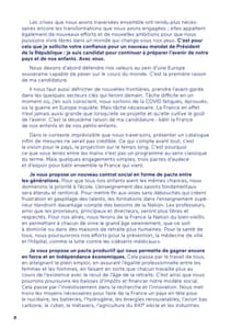 Programme d'Emmanuel Macron à l'élection présidentielle 2022 page 4