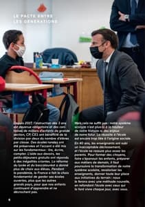 Programme d'Emmanuel Macron à l'élection présidentielle 2022 page 6