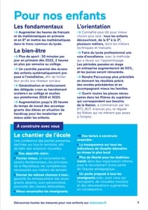 Programme d'Emmanuel Macron à l'élection présidentielle 2022 page 7