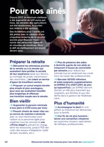 Programme d'Emmanuel Macron à l'élection présidentielle 2022 page 10
