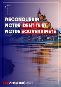 Programme d'Éric Zemmour à l'élection présidentielle 2022 page 4