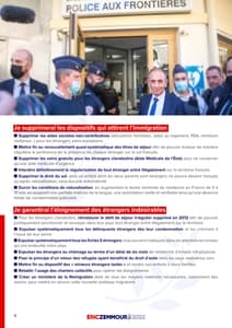 Programme d'Éric Zemmour à l'élection présidentielle 2022 page 8