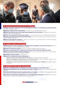 Programme d'Éric Zemmour à l'élection présidentielle 2022 page 12