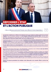 Programme d'Éric Zemmour à l'élection présidentielle 2022 page 39