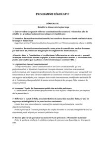 Programme de Francois Asselineau à l'élection présidentielle 2017 page 6