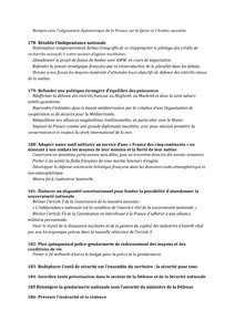 Programme de Francois Asselineau à l'élection présidentielle 2017 page 31