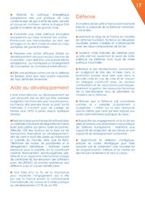 Programme de François Bayrou à l'élection présidentielle 2012 page 17