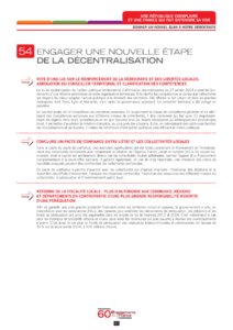 Programme de François Hollande à l'élection présidentielle 2012 Deux Ans Plus Tard page 55