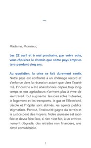 Programme de François Hollande à l'élection présidentielle 2012 page 3