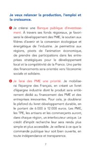 Programme de François Hollande à l'élection présidentielle 2012 page 9