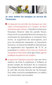 Programme de François Hollande à l'élection présidentielle 2012 page 12