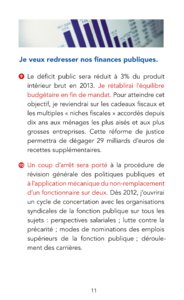 Programme de François Hollande à l'élection présidentielle 2012 page 13