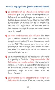 Programme de François Hollande à l'élection présidentielle 2012 page 17