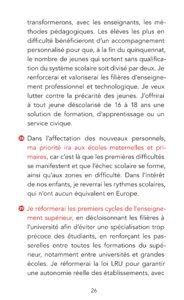 Programme de François Hollande à l'élection présidentielle 2012 page 28