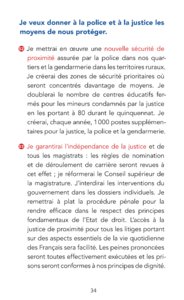 Programme de François Hollande à l'élection présidentielle 2012 page 36