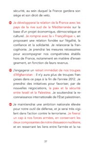 Programme de François Hollande à l'élection présidentielle 2012 page 39
