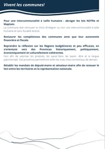 Programme de Jean Lassalle à l'élection présidentielle 2022 page 13